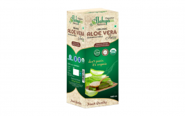 Organic Alohya Natural Organic Aloe Vera Juice   Box  1000 millilitre